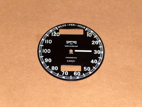 Smiths Chronometric Speedo Face S608/11 Triumph BSA Norton