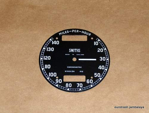 Smiths Chronometric Speedometer Face Dial SC5301/26