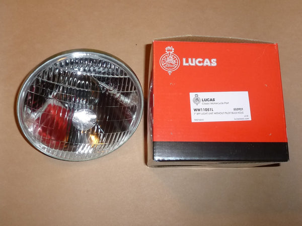 Lucas Red Jewel Warning Light – For Triumph BSA Norton Vintage Motorcycles, 38189 99-1208H