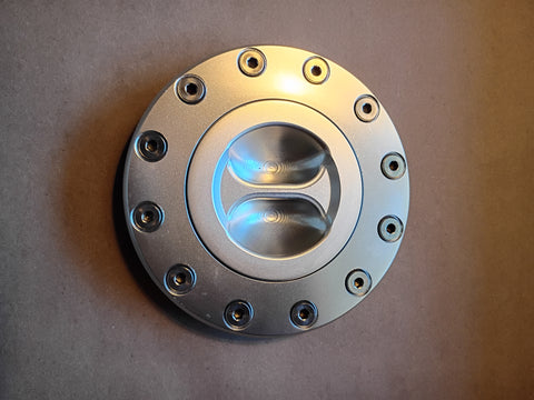 Racing Ahrma Aluminum Gas Fuel Cap Assy triumph Norton Moto Guzzi Ducati