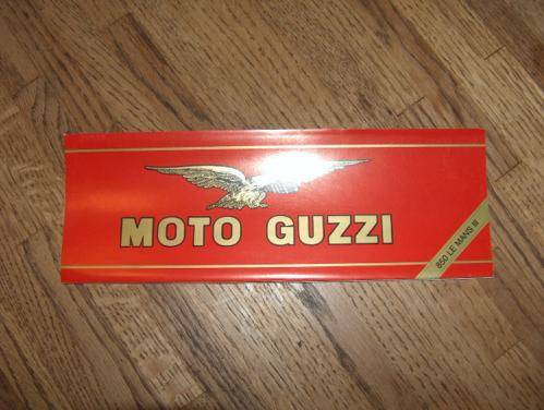 Moto Guzzi Brochure 850 Lemans 3 nos '80's