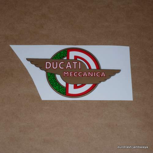 Ducati Meccanica Gas Tank Decal 0130-83-210 Bronco 125 200