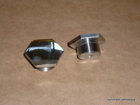 Triumph Fork Nut SET Stainless 500 650 '64-'67 97-1658 97-1762