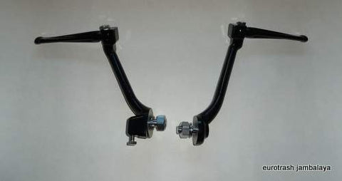 Triumph 650 TT TR6C FOLDING Footrest Footpeg SET 82-6653 82-6654