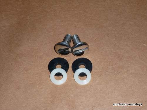 Ducati Bevel Twin STAINLESS Side Panel Screw SET x2 900 SS