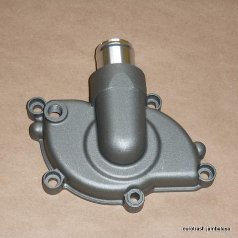 Ducati Water Pump Housing Cover 848 1098 1198 USA-made silver