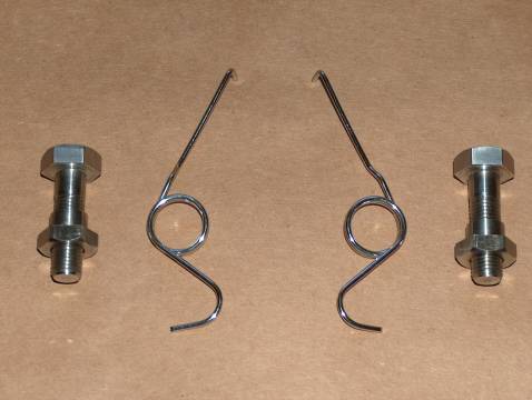 Ducati 860 900 GT GTS Footrest Spring/Bolt KIT STAINLESS