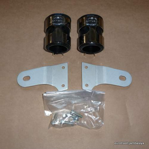 Tommaselli Headlight Mount Set 38mm Forks Ducati Guzzi Laverda