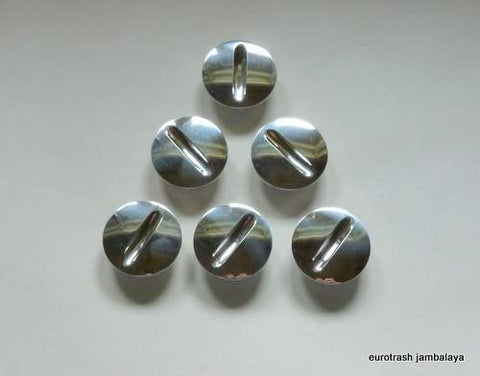 Triumph Billet Aluminum Inspection Plug SET/6 57-2166 750 Trident T150