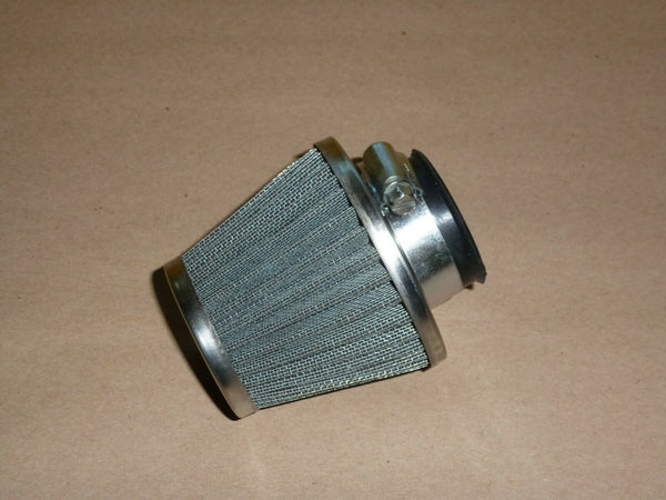 35mm Cone Air Filter Honda CT70 Minitrail ct 70 keihin w/ STAINLESS CLAMP