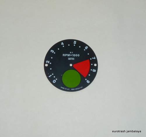 Smiths Tachometer Face Dial RSM3003/12 Norton Commando