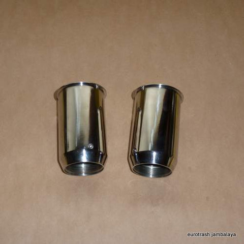 Triumph Fork Seal Holder SET Stainless 97-3633 500 650 '68-'70