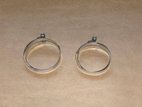 Triumph Tiger Cub Pre Unit Fork Boot Straps STAINLESS t20