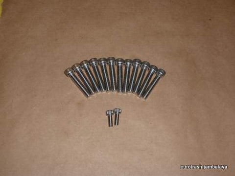 Norton Commando STAINLESS SCREW SET Timing Cover 850 Mark 3 e-start
