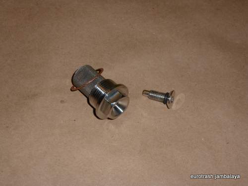 Triumph Sump Crankcase Plug Filter MAGNETIC STAINLESS 500 650 70-9336