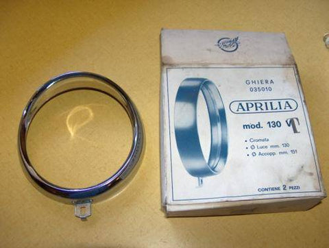 Ducati 250 Single Headlamp Rim NOS 0130-38-280 diana