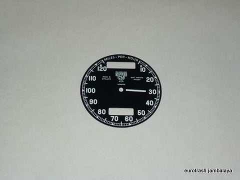 Smiths Chronometric Speedo Face Triumph BSA Norton JAEGER 120mph