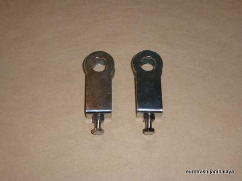 STAINLESS '71-79 Triumph BSA Rear Wheel Chain Adjuster SET 37-3742