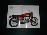 Vintage Moto Guzzi 850 Lemans MK1 Brochure FLAWLESS nos