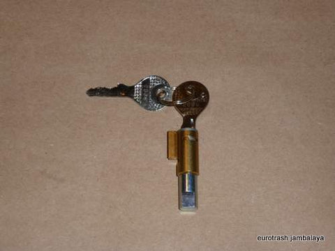 Moto Guzzi Fork Lock w/ Keys 750 850 1000 Amb Eldo Lemans 1278-2780