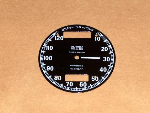Smiths Chronometric Speedo Face SC3303/17 Triumph BSA Norton