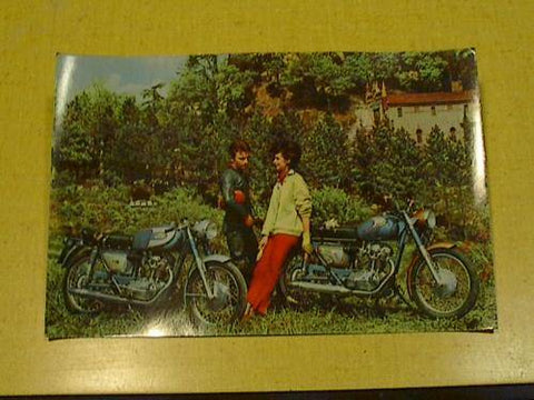 Vintage Ducati Postcard 250 Diana Monza single nos