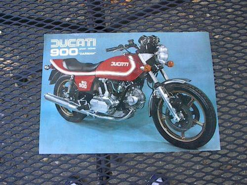Ducati 900 Darmah Brochure  NOS Leo Tartarini