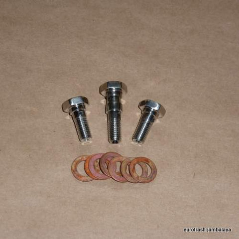 NEW Norton 750 850 Commando Atlas Overhead Oil Line BOLT Kit 2pc