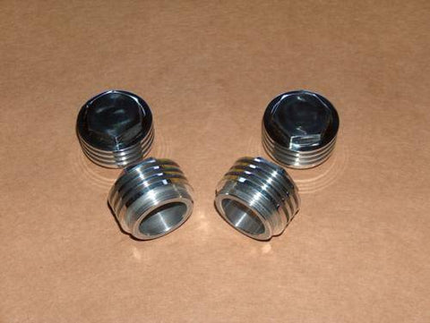 Triumph Pre-Unit Valve Cover Cap Set TR6 webco jomo