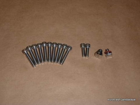 Norton Commando STAINLESS SCREW SET Clutch Primary Cover 850 Mark 3