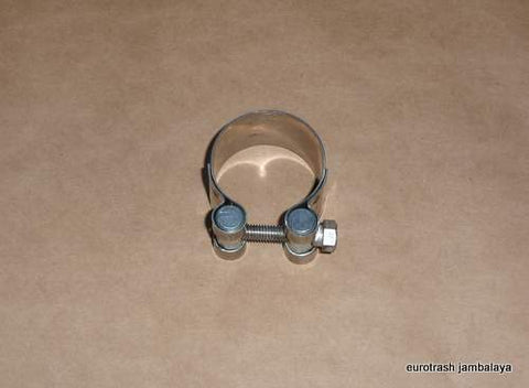 Italy Exhaust Muffler Clamp 38mm/1 1/2" STAINLESS