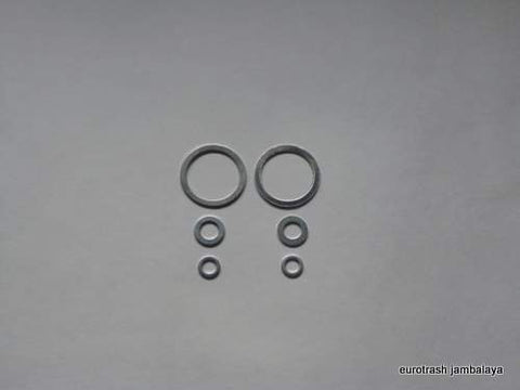 Ducati Single 31.5mm Fork Sealing Crush Washer SET 250 350 450 bevel